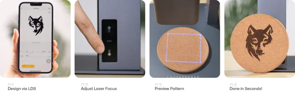 LaserPecker LP2 Laser Engraving for Pet Tags